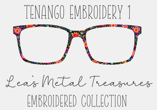 TENANGO EMBROIDERY 1 Eyewear Frame Toppers COMES WITH MAGNETS