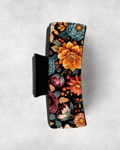 FADED Thanksgiving Floral Arrangement on BLACK Eyewear Frame Toppers