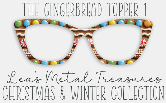 THE GINGERBREAD TOPPER 1 Eyewear Frame Toppers
