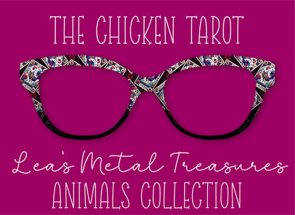 The Chicken Tarot Eyewear Frame Toppers Comes WITH MAGNETS