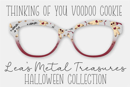 Thinking of You Voodoo Cookie Eyewear Frame Toppers COMES WITH MAGNETS