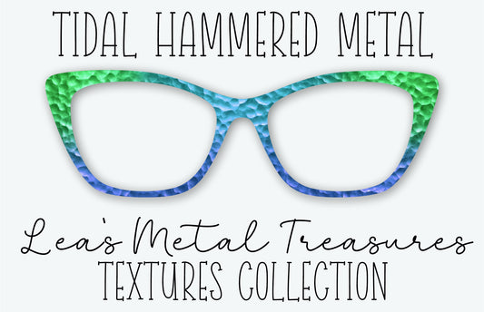 Tidal Hammered Metal Eyewear Frame Toppers • Subscription Box Semi Exclusive COMING AUGUST 2026