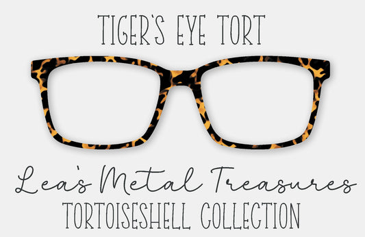 Tiger's Eye Tort Eyewear Frame Toppers