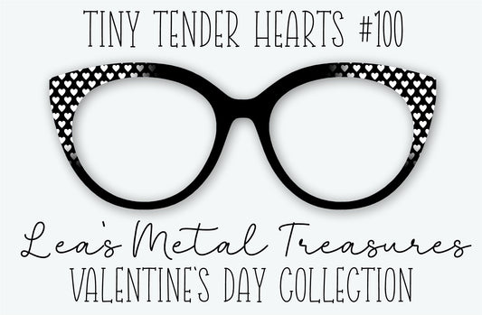 Tiny Tender Hearts #100 Eyewear Frame Toppers • DECEMBER 2025 TOPPER OF THE MONTH