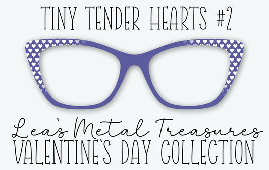 Tiny Tender Hearts 2 Eyewear Frame Toppers