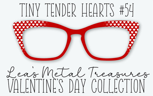 Tiny Tender Hearts 54 Eyewear Frame Toppers