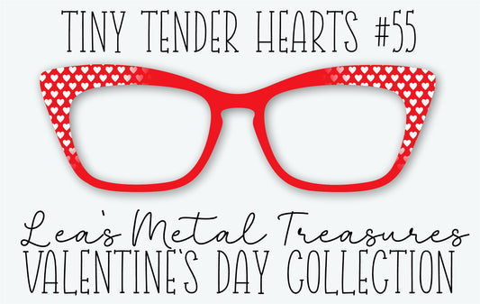Tiny Tender Hearts 55 Eyewear Frame Toppers