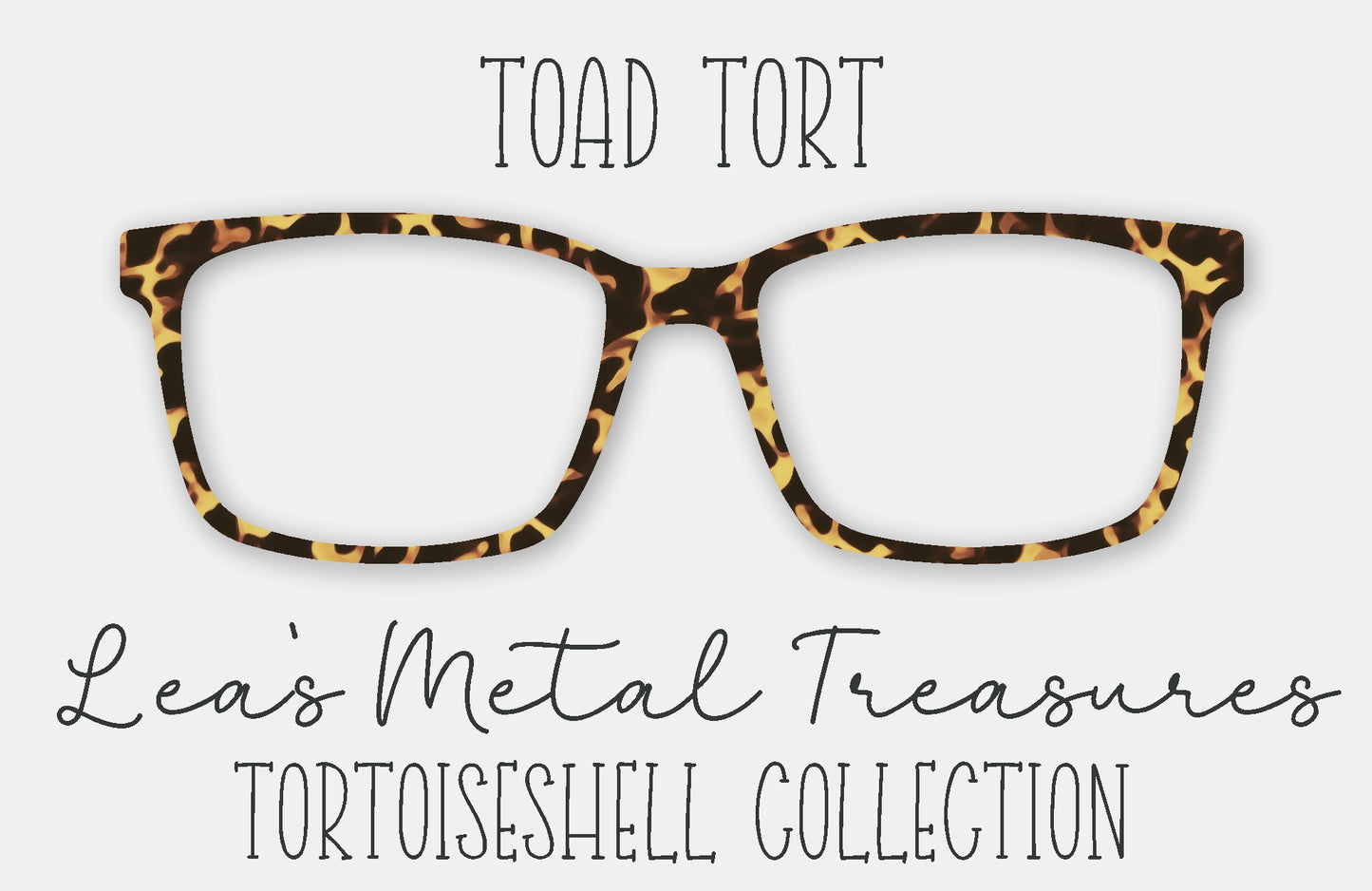 Toad Tort Eyewear Frame Toppers