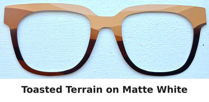 TOASTED TERRAIN Eyewear Frame Toppers SEPTEMBER 2026 TOPPER OF THE MONTH