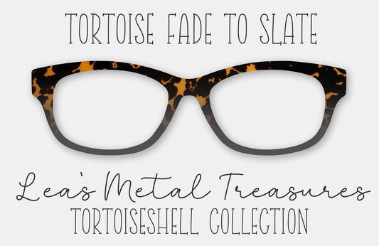 Tortoise Fade to Slate Eyewear Frame Toppers