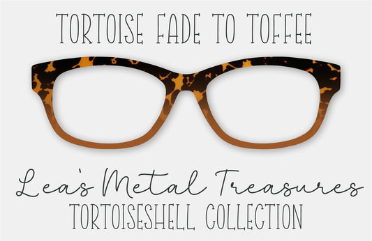 Tortoise Fade to Toffee Eyewear Frame Toppers