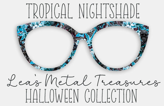 Tropical Nightshade • Magnetic Eyewear Frame Toppers - September 25 Topper of the Month