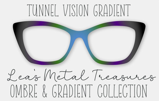 Tunnel Vision Gradient • Magnetic Eyeglasses Toppers