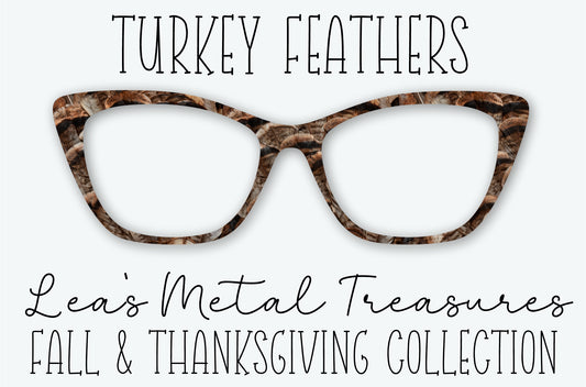 TURKEY FEATHERS Eyewear Frame Toppers
