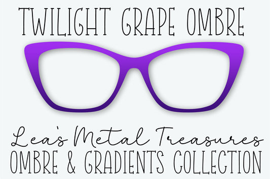 TWILIGHT GRAPE OMBRE Eyewear Frame Toppers