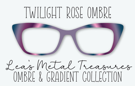 Twilight Rose Ombre  Eyewear Frame Toppers
