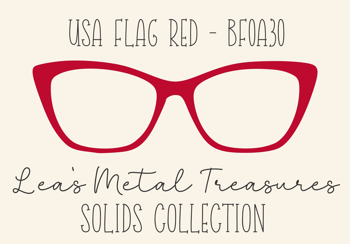 USA FLAG RED BF0A30 Eyewear Frame Toppers COMES WITH MAGNETS
