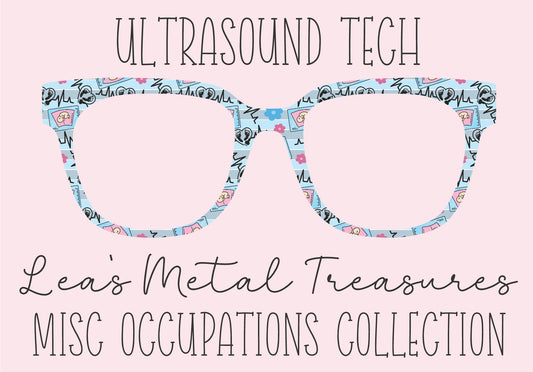 Ultrasound Tech Eyewear Frame Toppers COMES WITH MAGNETS