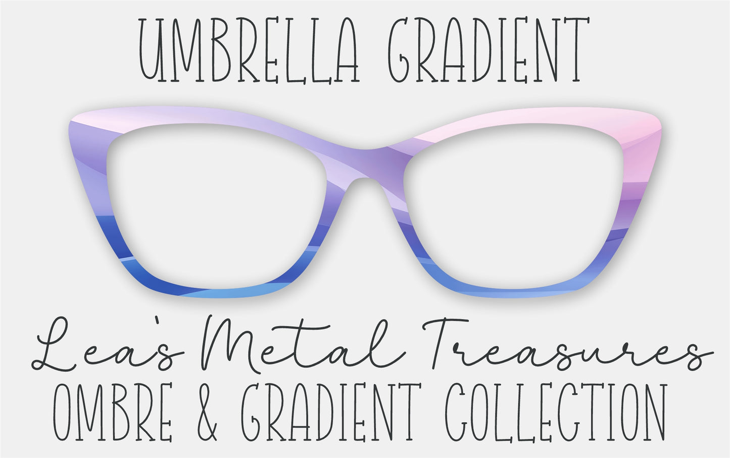 Umbrella Gradient Eyewear Frame Toppers