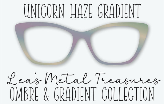 Unicorn Haze Gradient Eyewear Frame Toppers