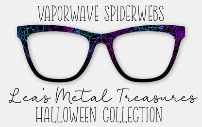 Vaporwave Spiderwebs Eyewear Frame Toppers