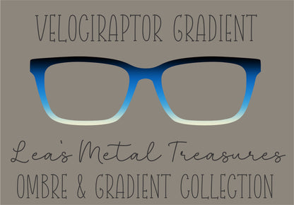 Velociraptor Gradient Eyewear Frame Toppers COMES WITH MAGNETS