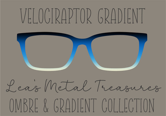 Velociraptor Gradient Eyewear Frame Toppers COMES WITH MAGNETS