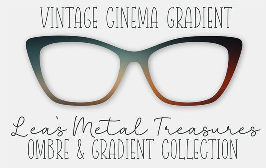 VINTAGE CINEMA GRADIENT Eyewear Frame Toppers