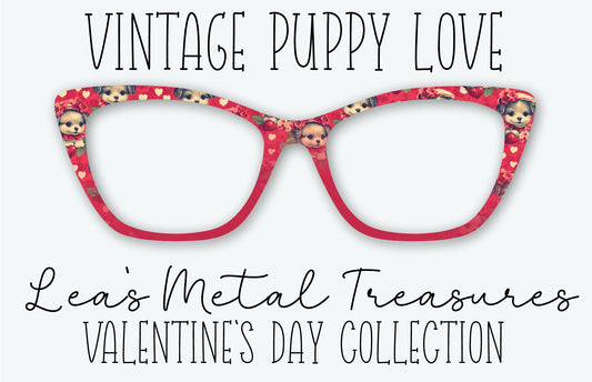 Vintage Puppy Love Eyewear Frame Toppers