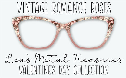 Vintage Romance Roses Eyewear Frame Toppers