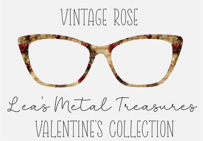 VINTAGE ROSE Eyewear Frame Toppers COMES WITH MAGNETS