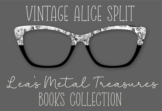 Vintage Alice Split Eyewear Frame Toppers COMES WITH MAGNETS
