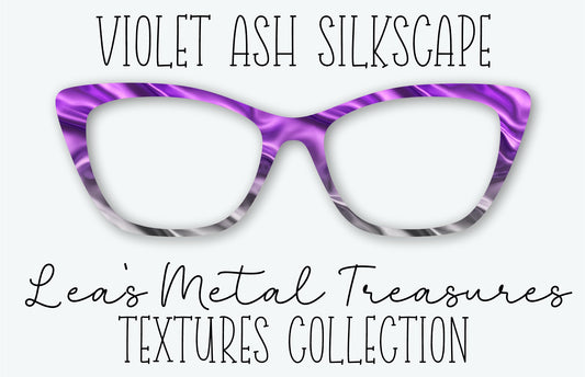 VIOLET ASH SILKSCAPE Eyewear Frame Toppers