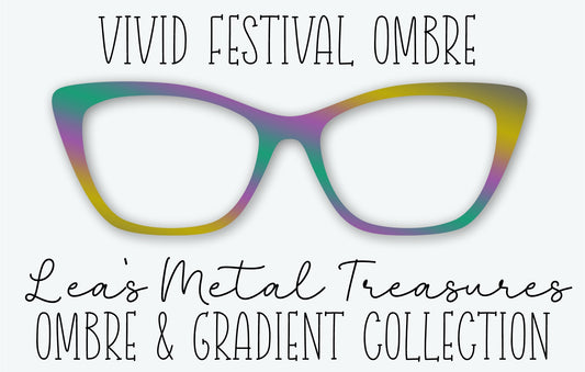 VIVID FESTIVAL OMBRE Eyewear Frame Toppers • Subscription Box Semi Exclusive COMING NOVEMBER 2026