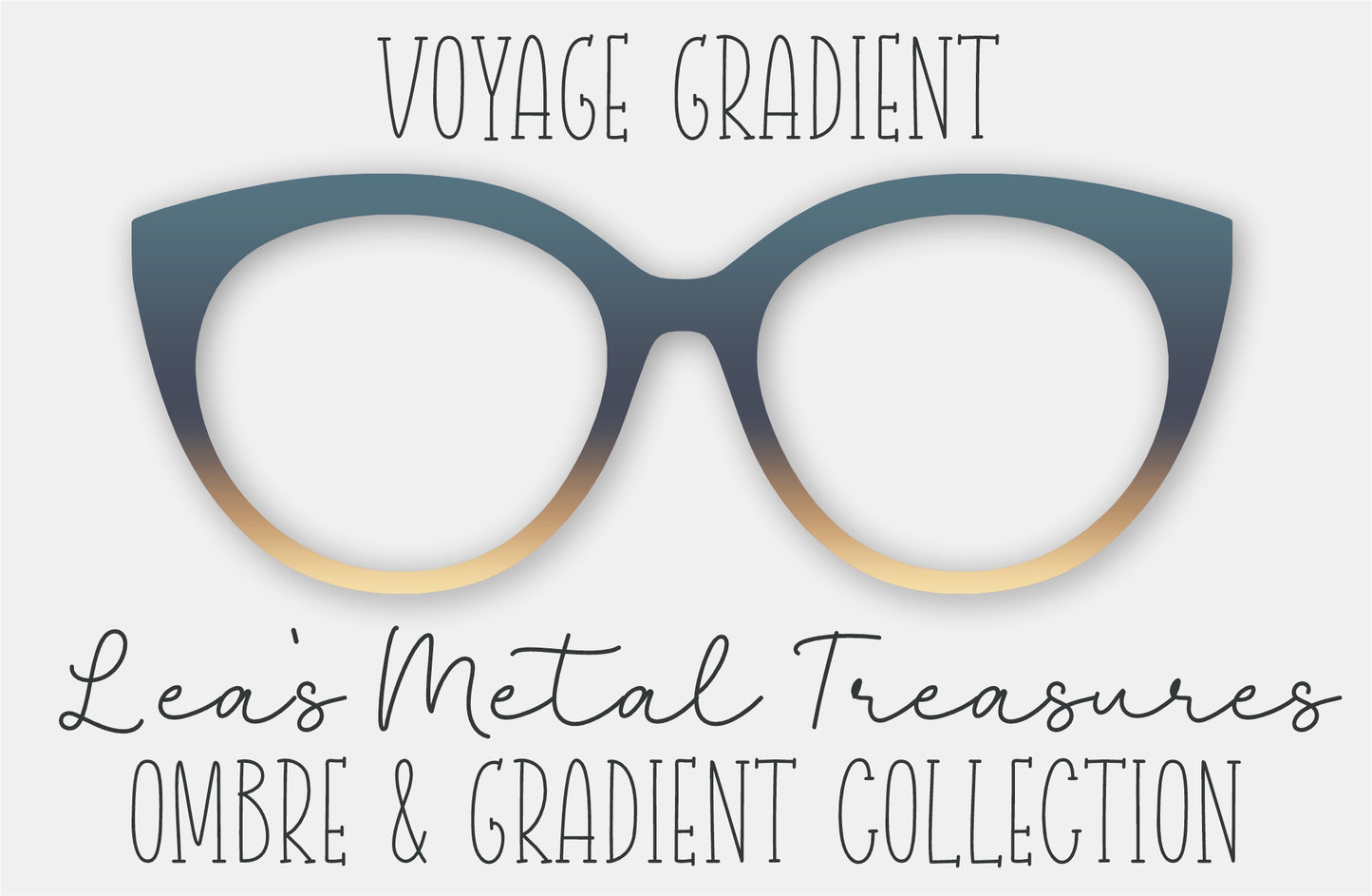 Voyage Gradient Eyewear Frame Toppers