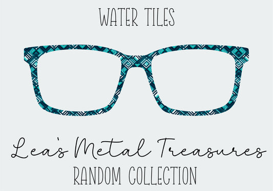 Water Tiles Eyewear Frame Toppers