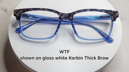 WTF Eyewear Frame Toppers COMES WITH MAGNETS