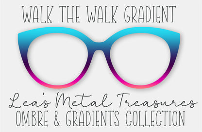 Walk the Walk Gradient Eyewear Frame Toppers
