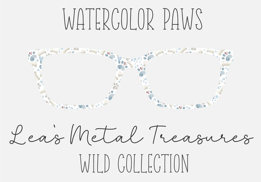 WATERCOLOR PAWS Eyewear Frame Toppers COMES WITH MAGNETS