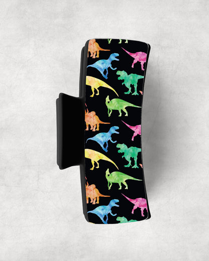 Watercolor Rainbow Dinosaurs Eyewear Frame Toppers