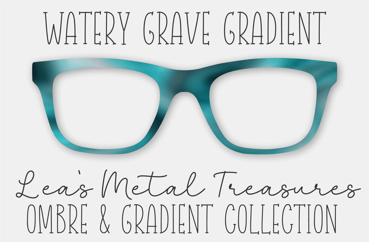 Watery Grave Gradient Eyewear Frame Toppers – Twinkle Twinkle Tees