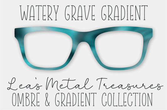 Watery Grave Gradient Eyewear Frame Toppers
