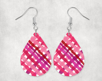 WAVY VALENTINE'S PLAID Eyewear Frame Toppers