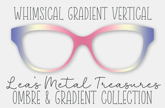 Whimsical Gradient Vertical • Magnetic Eyeglasses Toppers