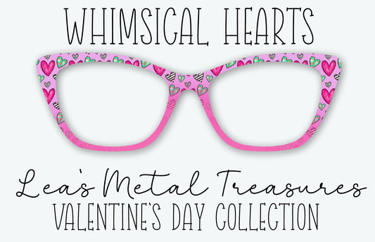 Whimsical Hearts Eyewear Frame Toppers