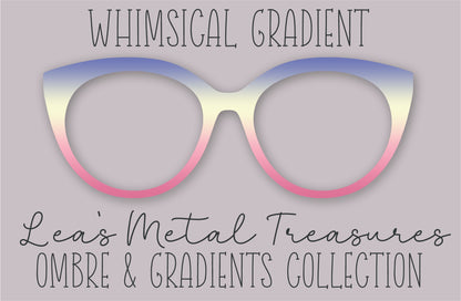 Whimsical Gradient Eyewear Frame Toppers