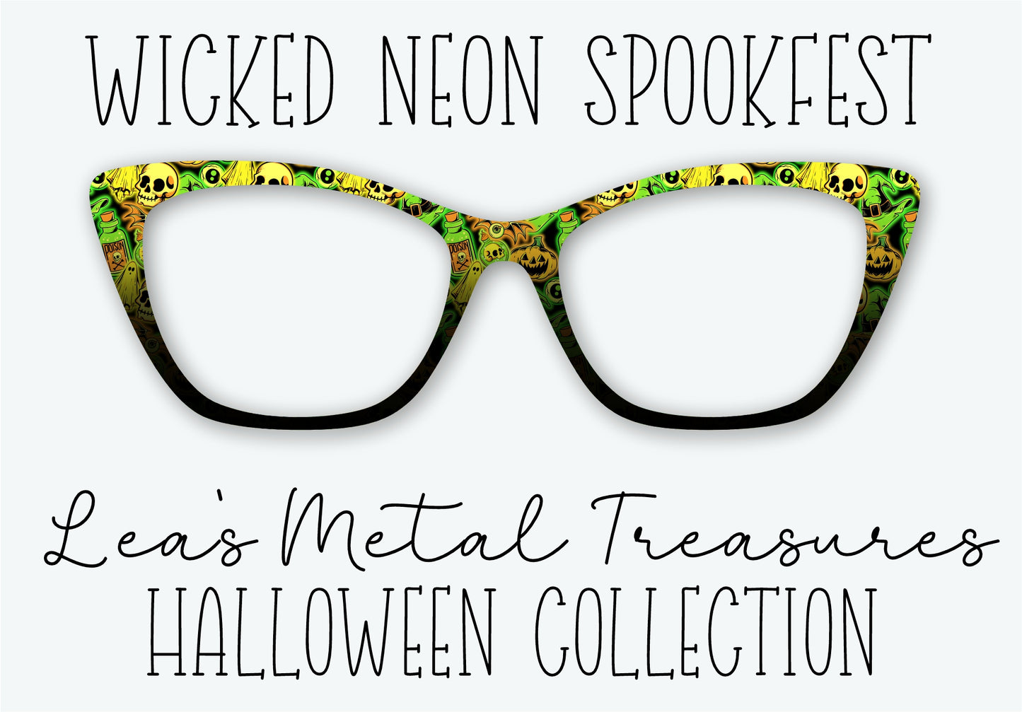 WICKED NEON SPOOKFEST Eyewear Frame Toppers