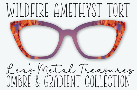 WILDFIRE AMETHYST TORT Eyewear Frame Toppers OCTOBER 2026 TOPPER OF THE MONTH