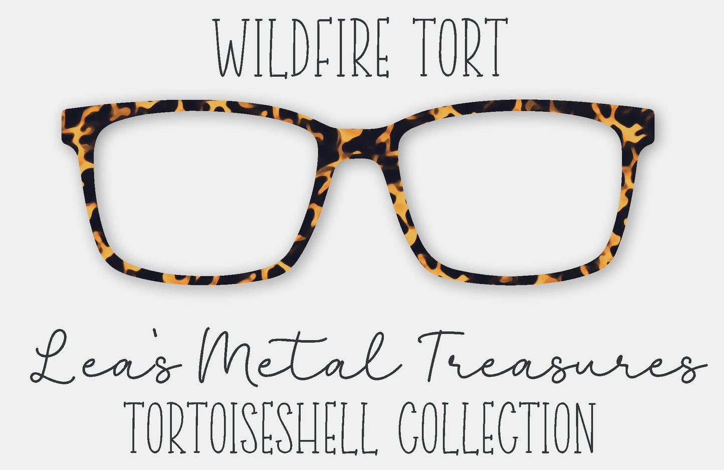 Wildfire Tort Eyewear Frame Toppers