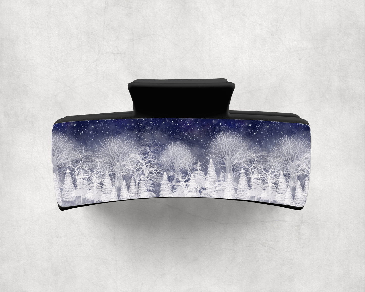 WINTER TREES BORDER Eyewear Frame Toppers • October 2025 Topper of the Month